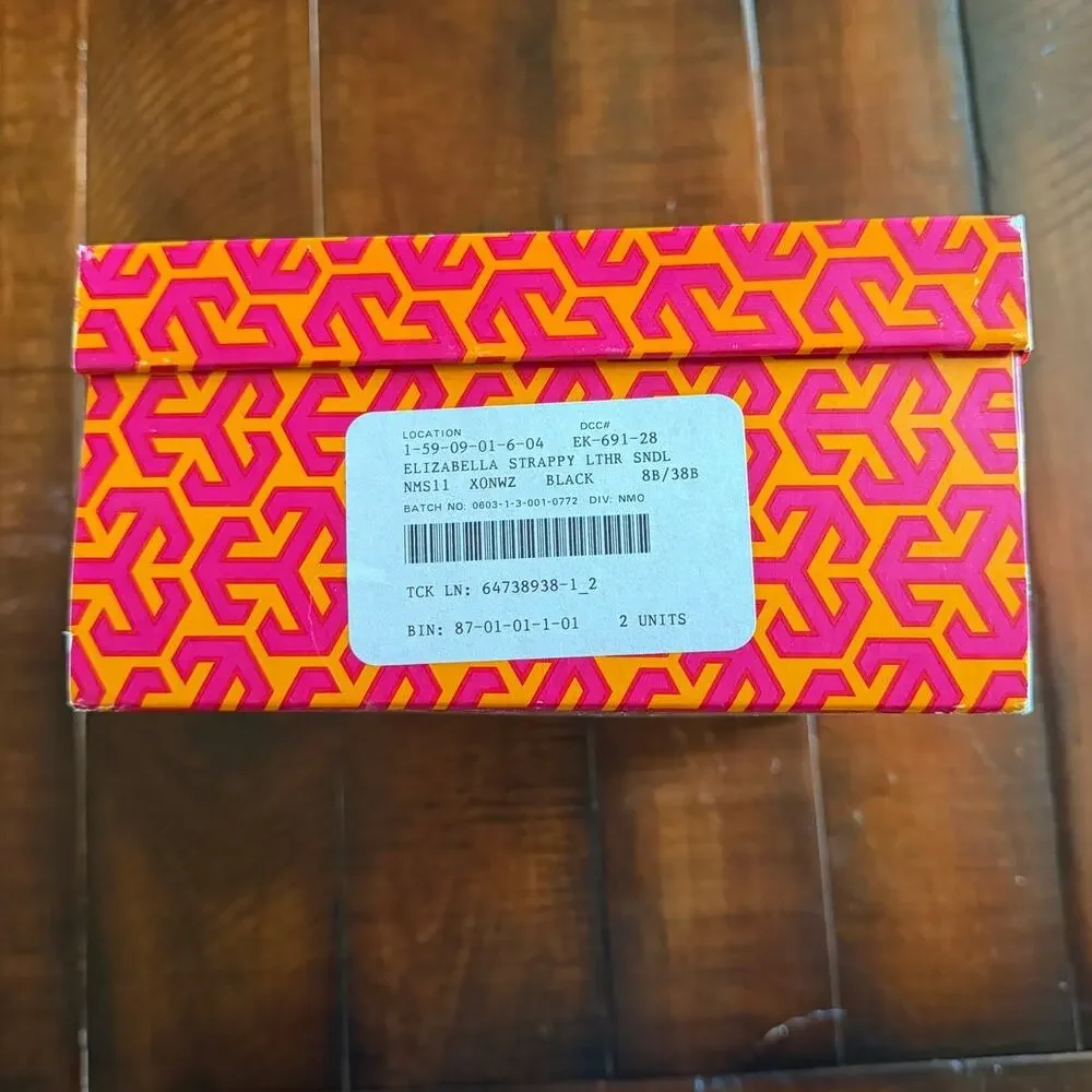 Tory Burch Elizabeth Strappy Sandals size 8